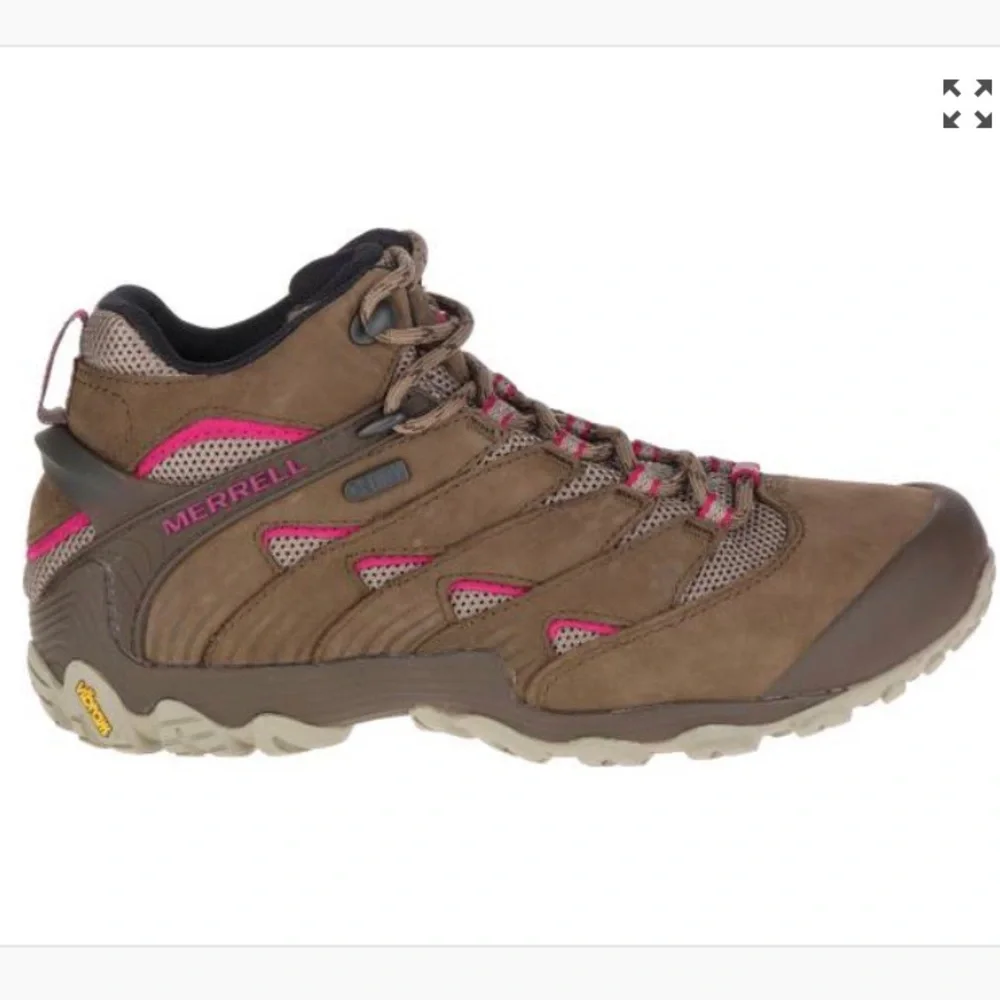 Merrell Women's Chameleon 7 Mid Waterproof Hiking - Picture 13 of 13